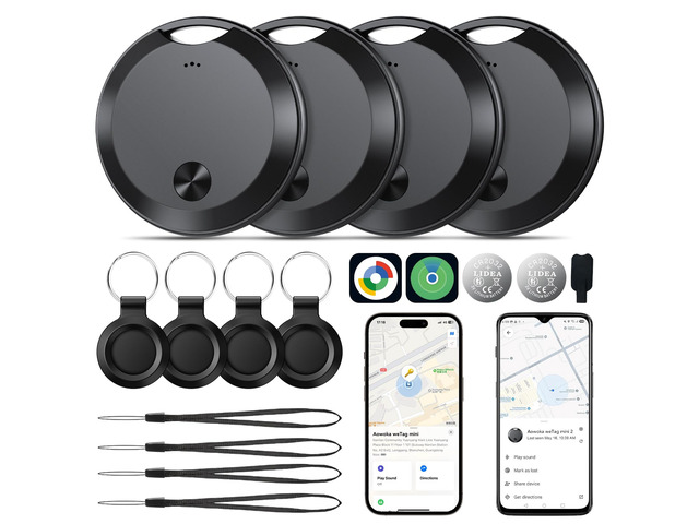 2026 Air Tracker Tags Item Locator for Android & iOS Bluetooth Tracker Smart Tags Compatible with Apple Find My (iOS) & Google's Find Hub(Android)...