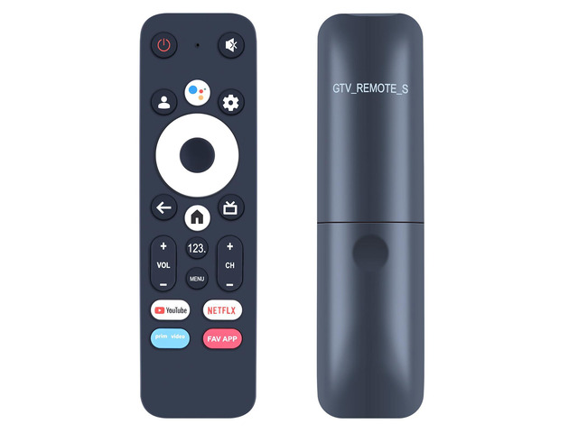GTV_Remote_S Replacement Voice Remote for Element Smart Google TV Compatible Models: E300AD32G E650AE55G E650AE65G EMQ600AE100G E450AD43G...