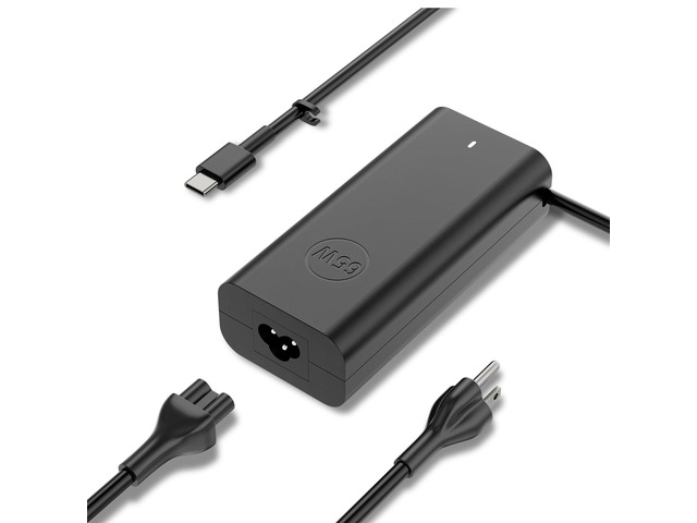 65W 45W Type C Laptop Charger Fit for Dell Latitude 7430 5400 Inspiron 13 65W PD Fast Charging Multiple Protection Wide Compatibility Smart...
