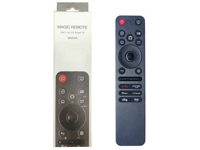 Replacement Magic Remote for LG Smart TV with Voice & Pointer Compatible with AN-MR25GA/MR24GA/MR23GA/MR22GA/MR21GA/MR19BA, AKB76039902,...