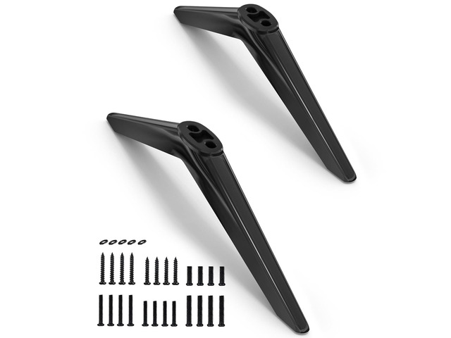 TV Stand Compatible with Element TV Stand Legs No Wall Driling, Anti-Slip TV Feet for Element Roku TV Legs Replacement Easy to Install