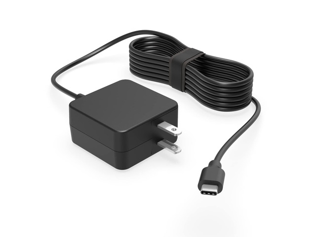 45W USB Type C AC Charger Fit for Asus Chromebook Flip C434TA C434T C434 C433TA C433T C433 C436FA C436F C436 C214MA C214M C214 Adapter Power Supply...