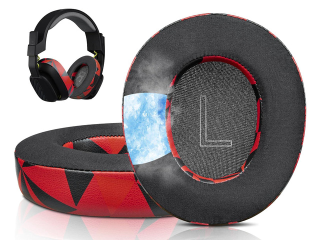 Cooling-Gel Replacement Earpads for Astro A10 Gen 2 Wired Headset, Ear Pads Cushions with Durable Ice Silk Fabric, Comfort Noise Isolation Foam -...