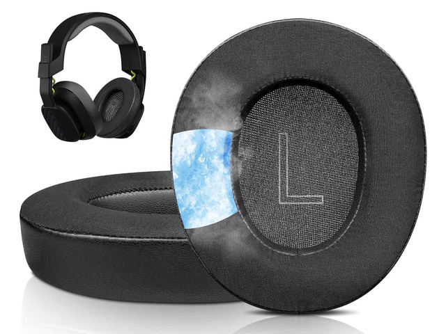 Cooling-Gel Replacement Earpads for Astro A10 Gen 2 Wired Headset, Ear Pads Cushions with Durable Ice Silk Fabric, Comfort Noise Isolation Foam -...
