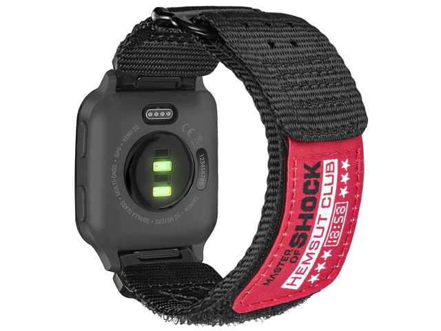 Rugged Nylon Sports Strap for Garmin Venu Sq/Sq 2, Venu 2/3/Plus/Musice. Venu 4-45mm,Woven Loop Quick-Dry Watch Band with Stainless Steel Buckle...