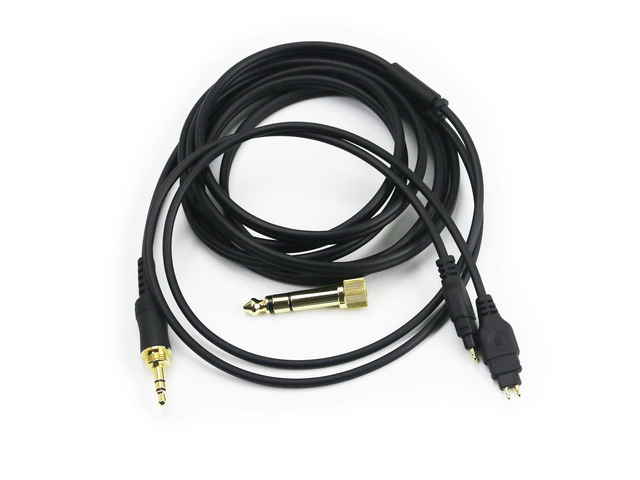 Replacement Audio Upgrade Cable Compatible with Sennheiser HD650, HD600, HD580, HD660S, HD660S2, HD58X, HD565, HD545, HD535, HD525, Massdrop HD6XX...