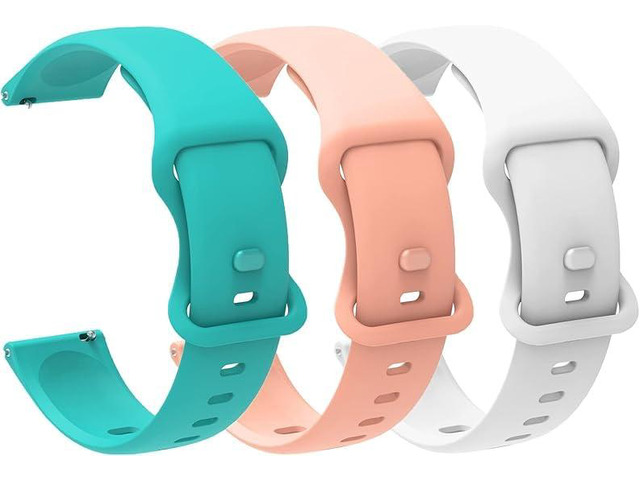 Compatible with Bark Watch Bands, Quick Release Classic Watch Bands Soft Silicone Bands Bracelet Sports Strap Compatible with Bark Watch 1.5 Inches