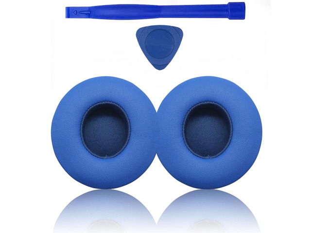 Replacement Ear Pads for Beats Solo 3, Ear Cushions for Beats Solo 2 & Solo 3 Wireless/Wired Headphones, Replacement Ear Pads Cushion Cover...