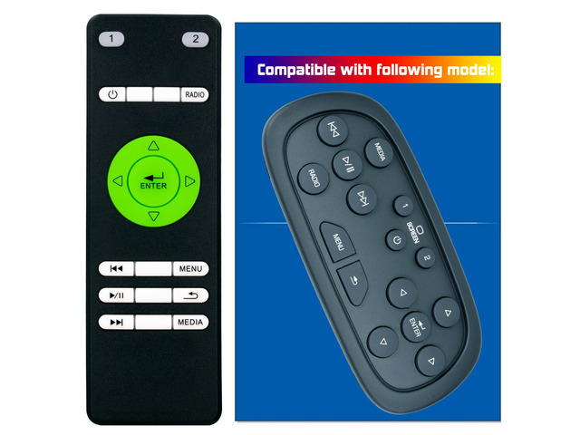 Replacement Remote Control for 2014 2015 2016 2017 2018 2019 2020 Cadillac Escalade DVD Entertainment System