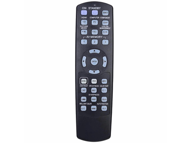 Compatible Remote Control for Mitsubishi HC5, HC7800D, HC7800DW, HC7900DW, HC8000D, HC8000D-BL Projectors
