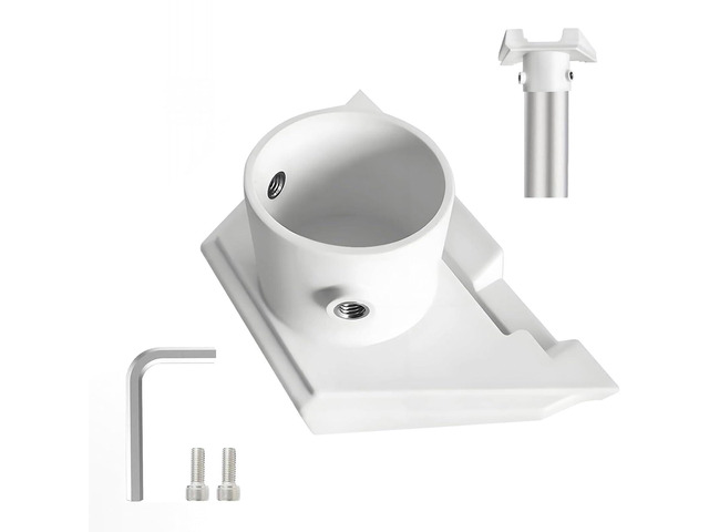 Starlink Mini Pipe Adapter, Starlink Mini Pole Mount, for Starlink Mini Standard Dish Mount, Easy Installation Compatible with 1.3-2'' Poles,...