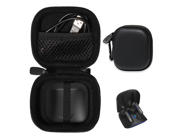 Case for asus ROG Cetra True Wireless Gaming Headphones (Black)