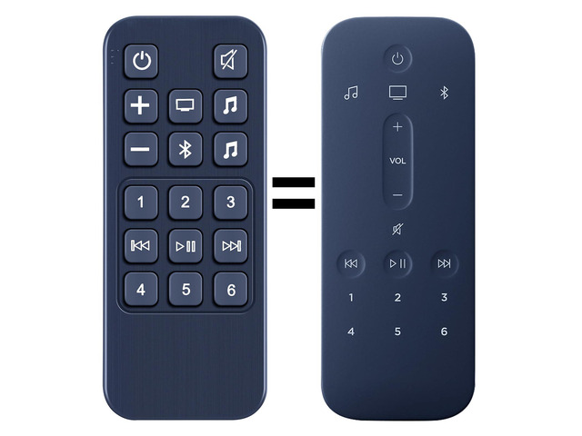 Replacement Infrared Remote Control for Bose Smart Soundbar 500 & 900 - Compatible with Bose Speaker Systems