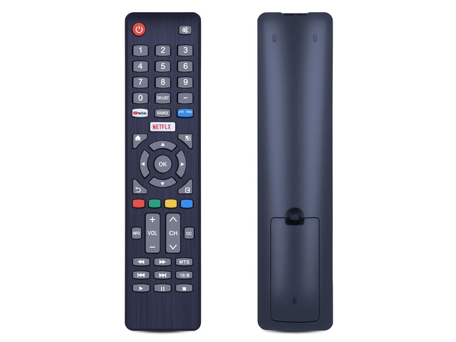 Replacement Remote for SILO Smart TVs LCD LED HDTV TV Compatible Models: SL5020V12 SL5520VF SL6520V12 SL7520VF SL3220V1 SL4020V1 SL4320V12, No...
