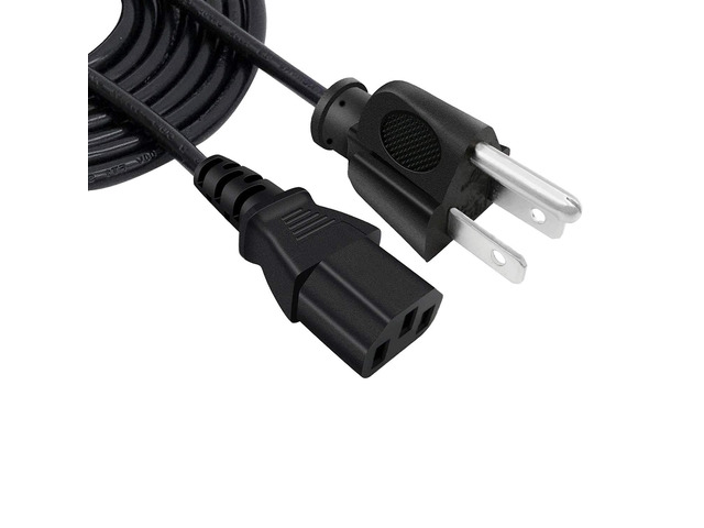 AC Power Cable Replacement for Powerfit Elite Vibration Plate Exercise Machine 3 Prong 8ft C13 Cord
