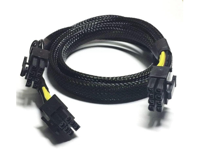 8 Pin Male to Dual 8 Pin (6+2) Male PCIe Power Adapter Cable for Dell Precision T3600 T3610 T5600 T5610 T5810 T7600 T7610 T7810 T7910 GPU Power...