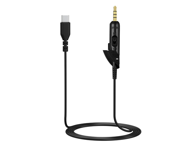 3.5mm to USB-C AUX Cord Replacement Audio Cable Compatible with Bose QuietComfort 15 QC15 QC2 Headphones, Type-C Stereo Sound Cable, No Mic, Black,...