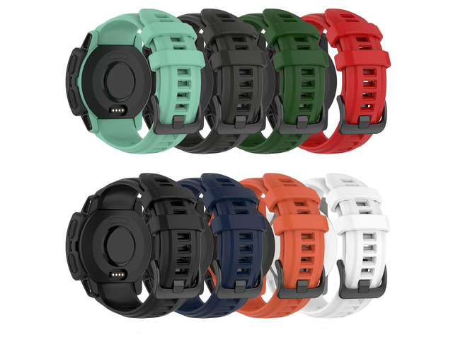 Compatible for Garmin Instinct 2S Band, 20mm Width Soft Silicone Wristband Replacement Watchband Strap for Garmin Instinct 2S/Instinct 2S Solar