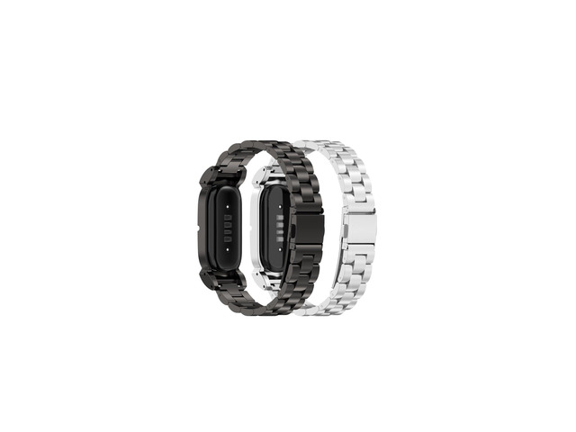 Compatible with Google Fitbit Air Bands for Women Men, Waterproof Premium Stainless Steel Metal Mesh Buckle Watch Band Replacement Strap for Google...