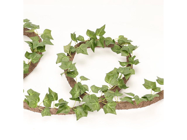 Artificial Leaf Vine Decor Flexible Wire Protector for Indoor Outdoor Use Garden, DIY Landscaping & Home Decor
