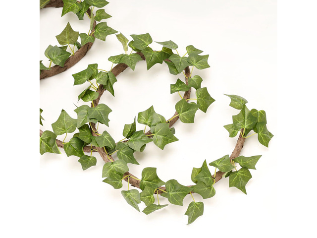 Artificial Leaf Vine Decor Flexible Wire Protector for Indoor Outdoor Use Garden, DIY Landscaping & Home