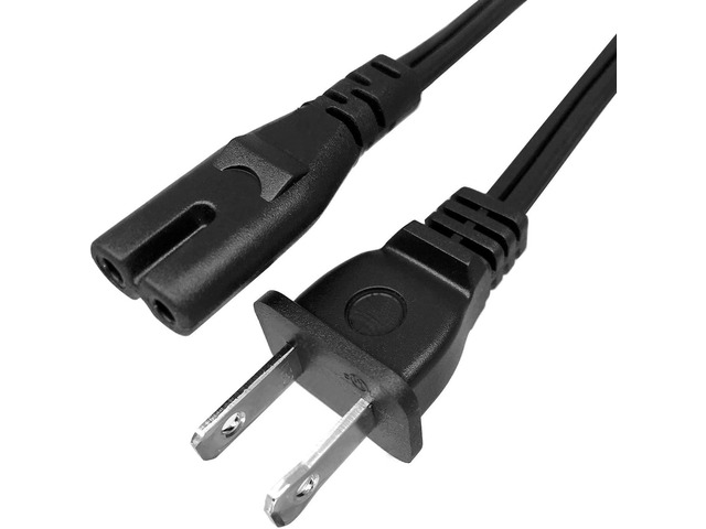 8.2ft AC Power Cable Cord Replacement for HP Deskjet 3755, 2755 Printer 2 Prong Replacement for HP Deskjet 2732, 2652, 2640, 2622, 3752, 3639,...