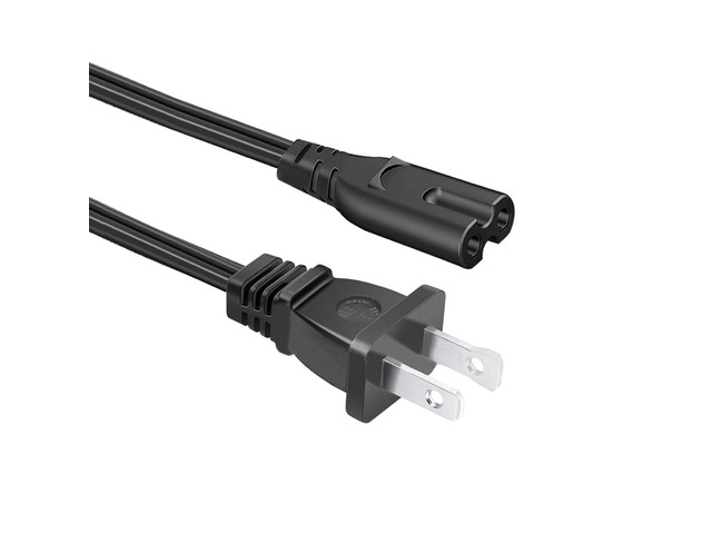 8.2ft AC Power Cable Cord Replacement for Sony S100F Soundbar Subwoofer Figure 8 2 Prong Replacement for Sony HT-S100F, HT-S40R, HT-G700, SA-SW5,...
