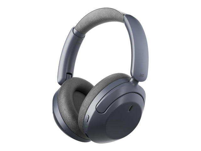T3 Wireless Headphones Bluetooth 5.3 Active Noise Cancelling 125H Playtime Hi-Res Smart App Control 38ms Low Latency Foldable Lightweight Headset...