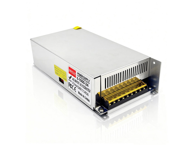 110V AC to DC 24V Converter 120V to 24V 42A 1000W Power Supply 42A 1000W Switching Power Supply for LED Strip Motor Pump CCTV Camera System Car...