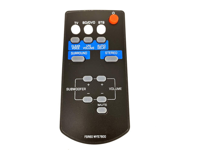 New FSR60 WY57800 for Yamaha Soundbar Remote Control ATS-1010 YAS-101 YAS-101BL YAS-CU201 ATS1010 YAS101 YAS101BL