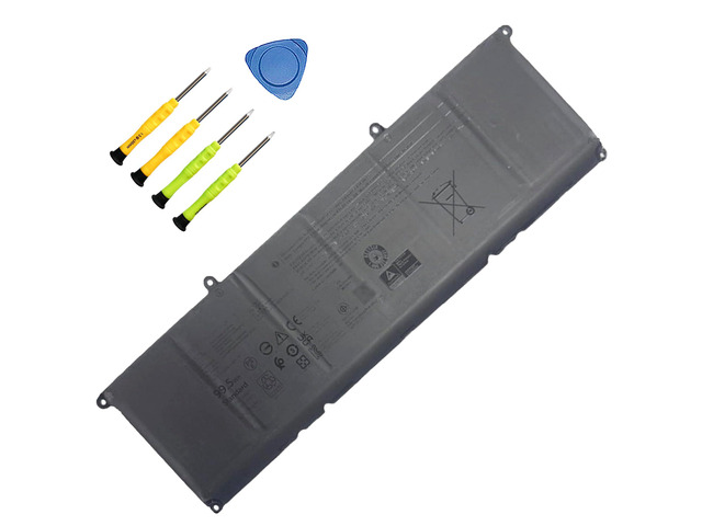 99.5Wh RWFFJ Replacement Laptop Battery for DELL XPS 16 9640 2024 Series Notebook 0WPGCC WPGCC 0400FY J8FK9 0J8FK9 451-BDGK 11.7V 8504mAh 6-Cell
