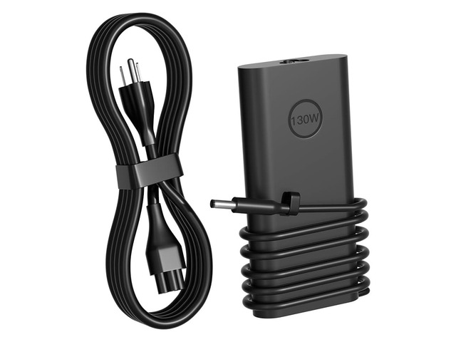 130W Charger 4.5mm Tip Compatible with Dell Precision 5540 5530 5520 5510 M3800 XPS 15 9570 9560 9550 7590 InspironPlus 16 15 14 17 Vostro 16 15...