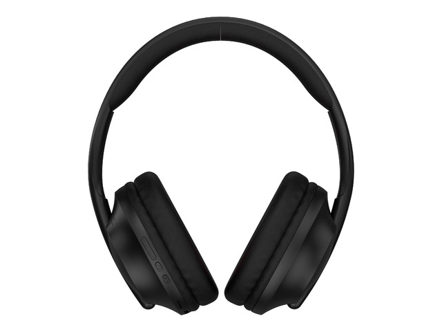 Wave-55 Wireless Over-Ear Bluetooth Headphones Hi-Res Audio, Deep Bass, Adaptive Noise Cancelling, 12H Playtime, Foldable Comfort Cushions, Mic...