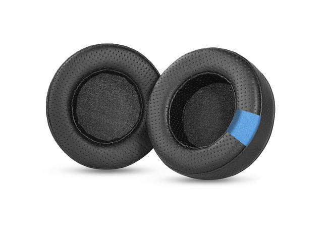 Earpads for Beyerdynamic MMX 300 DT 990/ DT 770/Pro Headset Replacement Ear Pads with Perforated Memory Foam Cushions-Black