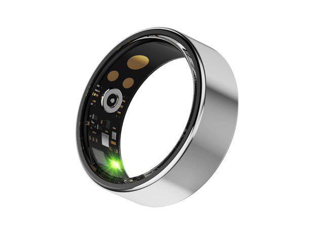 Smart Ring with Charge Box for Women Men Health Ring Sleep Heart Rate Blood Pressure Oxygen Tracking Step Counting Family Care Long Battery Life...