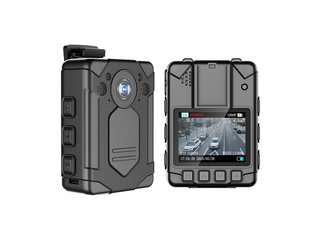 1440P 2K Police Body Camera, 128GB,14H Battery, 2.0' LCD,Night Vision, Waterproof Shockproof Lightweight Data-encrypt Body Cam for Law Enforcement