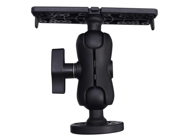 Fish Finder Mount Fish Finder Bracket Holder Rack for Boat Canoe Kayak Fishing Accessories (Black)
