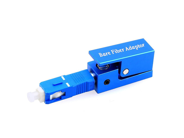 Fiber Optic Adapter SC/UPC Square Type Bare Fiber Adapter Coupler for Fiber Connection