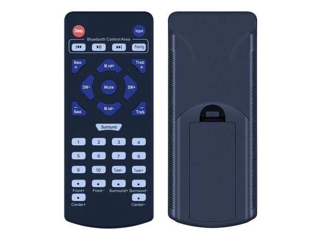 PFA540BT Replacement Infrared Remote Control for Pyle Home Theater Power Stereo Receivers - Compatible with Pyle Audio Systems