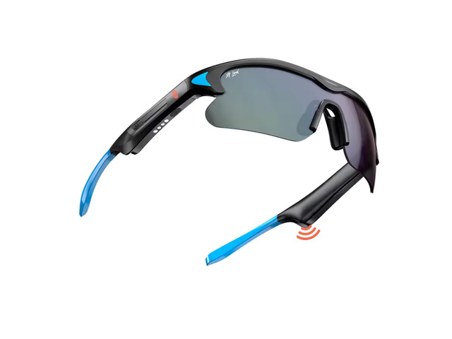 Athletes AI Glasses, Cycling Multi-Sports Bluetooth Smart Glasses, ChatGPT-Claude-Gem, iThinkLoud, Privacy-Friendly IPX4 UV400 Polarized...