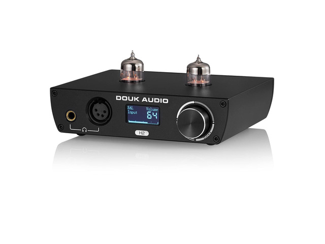 HiFi Vacuum Tube Headphone Amplifier Balanced XLR Desktop Audio Amp for Headsets
