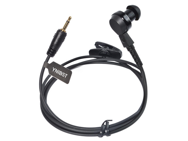 2.5mm Listen/Receive Only Earpiece in-Ear Surveillance Headset Earbud for Motorola Kenwood Icom Walkie Talkies Ham Transceiver