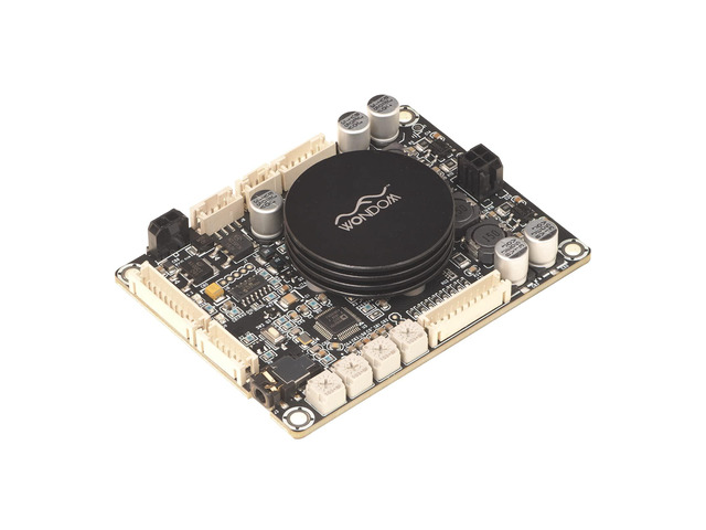 2 X 50W Audio Amplifier Board with ADAU1701 DSP Integrated DC10-26V Stereo Class D Amp Board Dual Channels 2 Channels 2.1 4.0 System Amplifier...