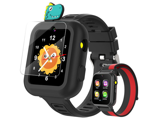 Smart Watch for Kids with 39 Puzzle Games - HD Touch Screen Kids Watch, Camera, Music Player, Alarm Clock, Calculator, Pedometer, Flashlight,...