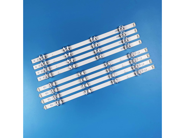 8pcs LED Backlight Strips for LG 42-inch TV 42LB5500 42LB5800 42LB5600 42LB5700 42LF5610 42LB550V 42LB5610 42LB585V