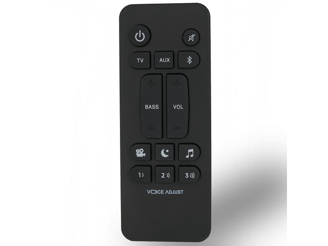 Universal Replacement Soundbar Remote Control for Polk Audio Signa S1, S2, S3, S4 Ultra-Slim Sound Bar