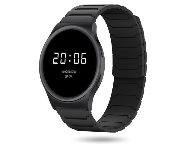 20mm, 22mm Magnetic Watchband Compatible with Moto Watch 120 Band, Silicone Sport Strong Magnet Strap for 70, 100, 120, 360 3rd Gen 2020 Smartwatch
