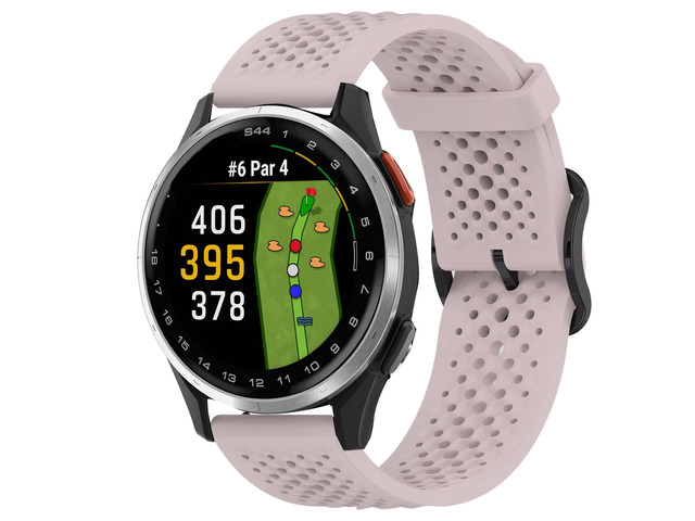 Compatible with Garmin Approach J1 Band, 20mm Quick Release Silicone band with Metal Buckle Compatible for Garmin Approach S50, S44, S42, S40, J1...