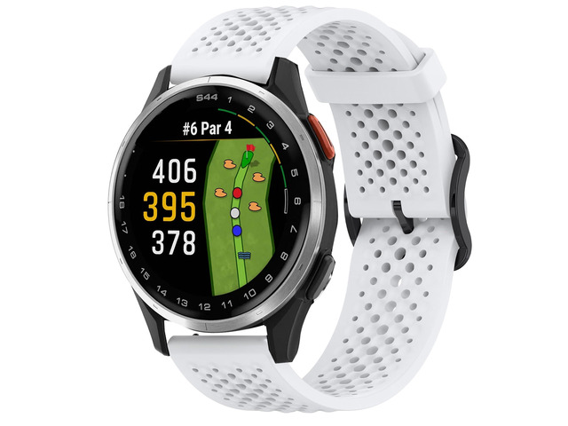 Compatible with Garmin Approach J1 Band, 20mm Quick Release Silicone band with Metal Buckle Compatible for Garmin Approach S50, S44, S42, S40, J1...