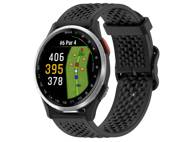 Compatible with Garmin Approach J1 Band, 20mm Quick Release Silicone band with Metal Buckle Compatible for Garmin Approach S50, S44, S42, S40, J1...